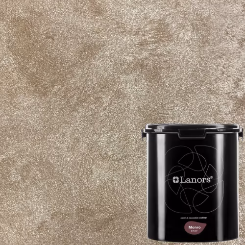 Краска декоративная Lanors Monro Silver цвет MS_019 3 кг