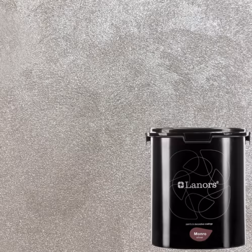 Краска декоративная Lanors Monro Silver цвет MS_022 3 кг