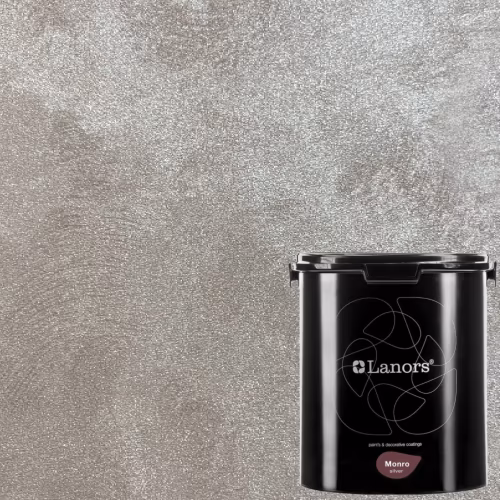 Краска декоративная Lanors Monro Silver цвет MS_023 3 кг
