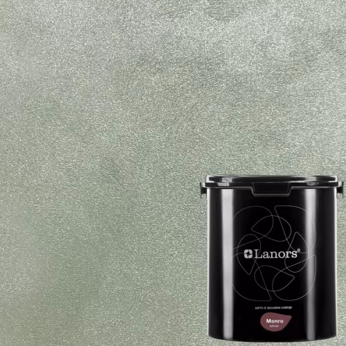 Краска декоративная Lanors Monro Silver цвет MS_026 3 кг