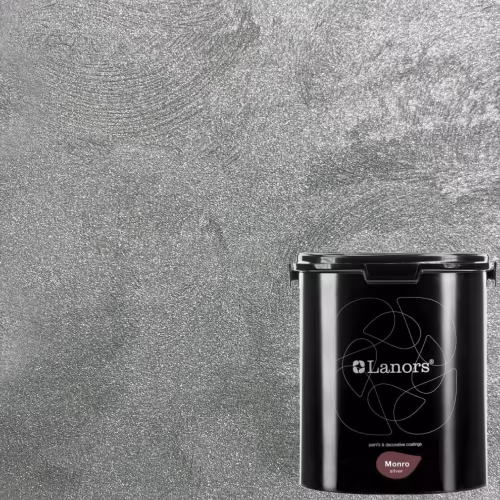 Краска декоративная Lanors Monro Silver цвет MS_028 3 кг