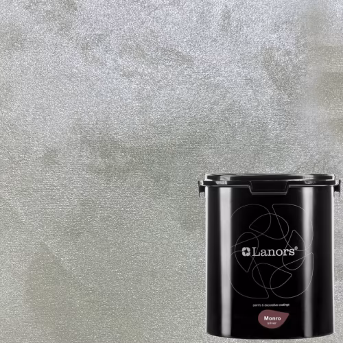 Краска декоративная Lanors Monro Silver цвет MS_031 3 кг
