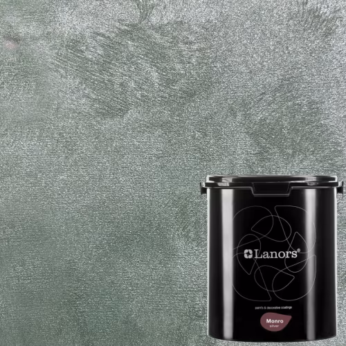 Краска декоративная Lanors Monro Silver цвет MS_032 3 кг