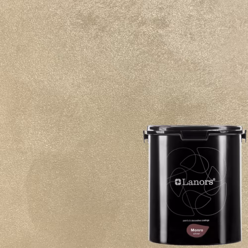Краска декоративная Lanors Monro Silver цвет MS_033 3 кг