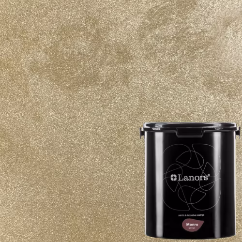 Краска декоративная Lanors Monro Silver цвет MS_035 3 кг
