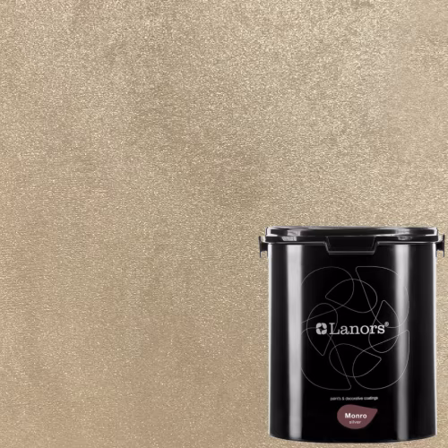 Краска декоративная Lanors Monro Silver цвет MS_045 3 кг