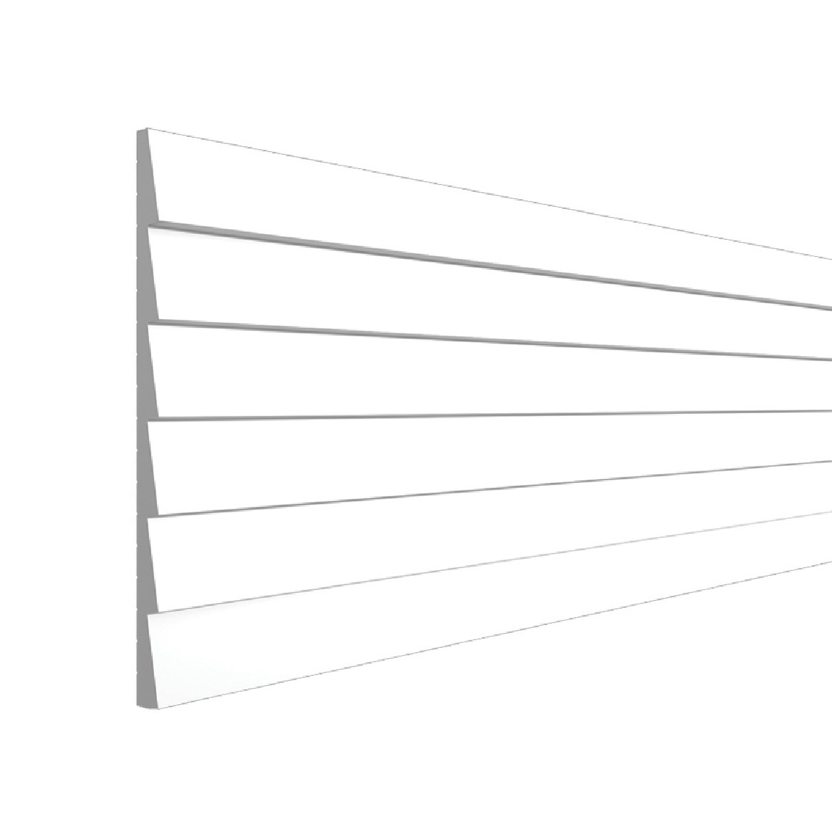 Стеновая панель из полистирола под покраску Decor-Dizayn Грани DD906 2000×180×10