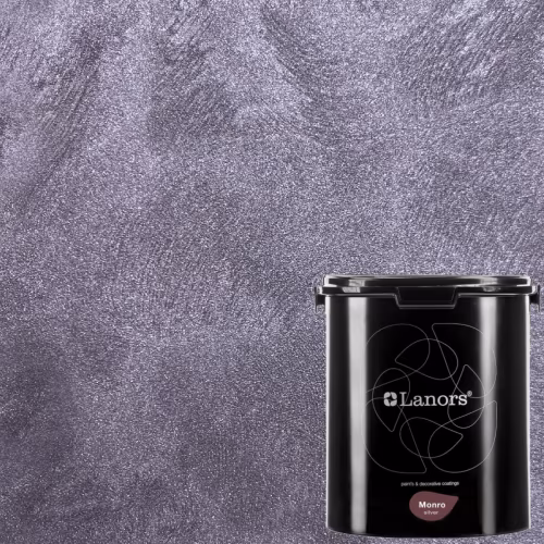 Краска декоративная Lanors Monro Silver цвет MS_052 3 кг