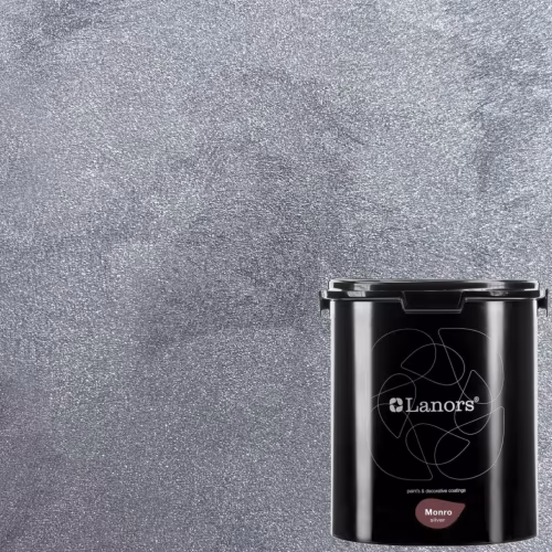 Краска декоративная Lanors Monro Silver цвет MS_056 3 кг