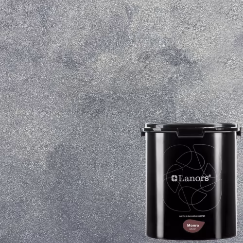 Краска декоративная Lanors Monro Silver цвет MS_059 3 кг