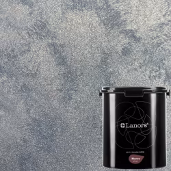 Краска декоративная Lanors Monro Silver цвет MS_060 3 кг