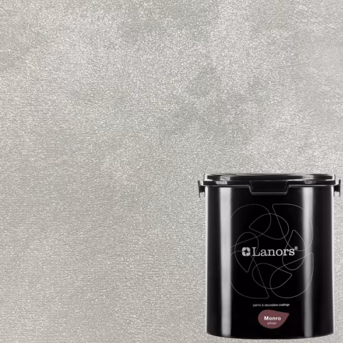 Краска декоративная Lanors Monro Silver цвет MS_065 3 кг