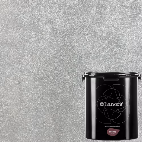 Краска декоративная Lanors Monro Silver цвет MS_066 3 кг