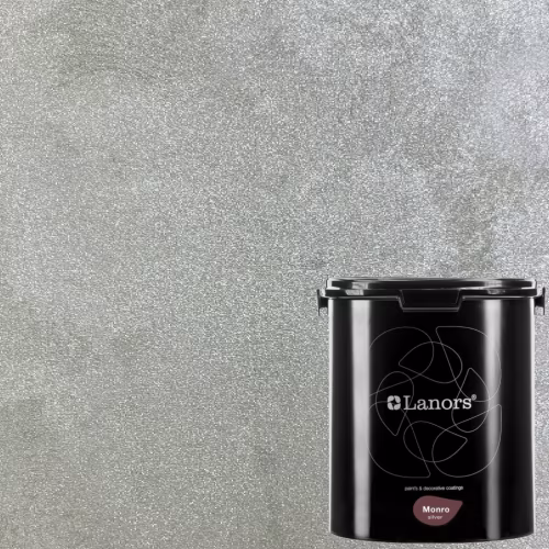 Краска декоративная Lanors Monro Silver цвет MS_071 3 кг
