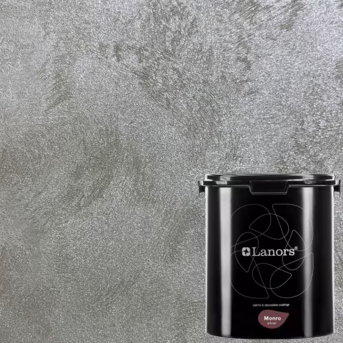 Краска декоративная Lanors Monro Silver цвет MS_072 3 кг