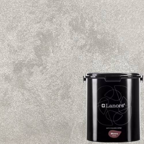 Краска декоративная Lanors Monro Silver цвет MS_073 3 кг