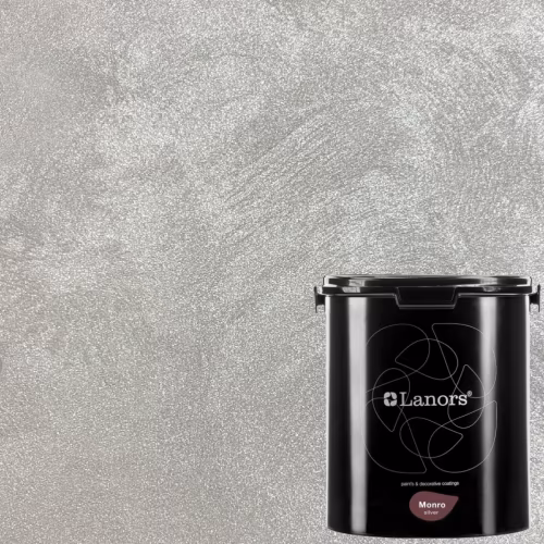 Краска декоративная Lanors Monro Silver цвет MS_074 3 кг