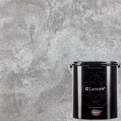 Краска декоративная Lanors Monro Silver цвет MS_076 3 кг