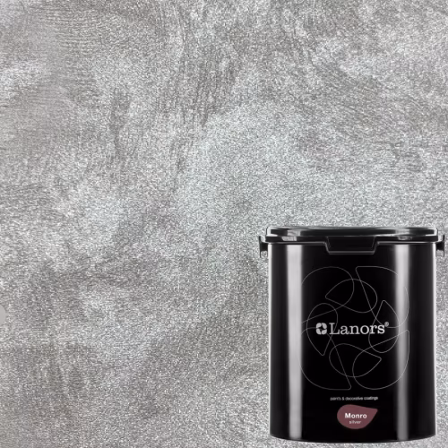 Краска декоративная Lanors Monro Silver цвет MS_076 3 кг