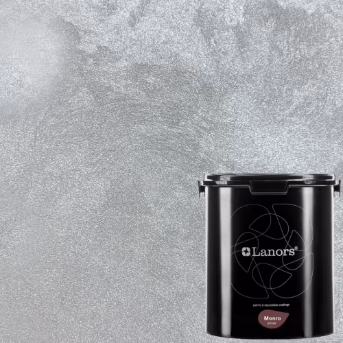 Краска декоративная Lanors Monro Silver цвет MS_078 3 кг