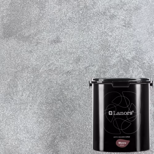 Краска декоративная Lanors Monro Silver цвет MS_079 3 кг