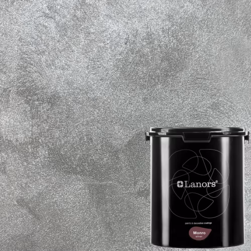 Краска декоративная Lanors Monro Silver цвет MS_083 3 кг