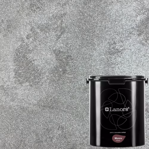 Краска декоративная Lanors Monro Silver цвет MS_084 3 кг
