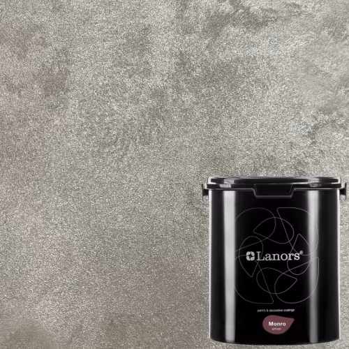 Краска декоративная Lanors Monro Silver цвет MS_087 3 кг