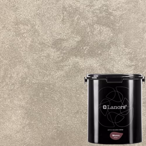 Краска декоративная Lanors Monro Silver цвет MS_089 3 кг
