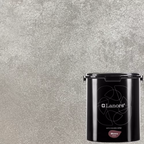 Краска декоративная Lanors Monro Silver цвет MS_090 3 кг