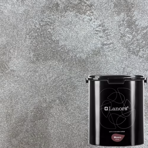 Краска декоративная Lanors Monro Silver цвет MS_092 3 кг