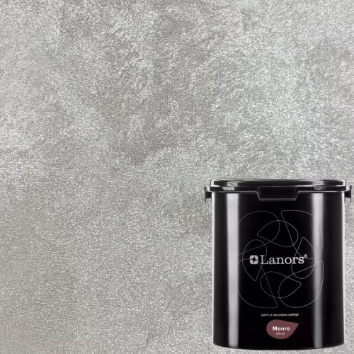 Краска декоративная Lanors Monro Silver цвет MS_094 3 кг