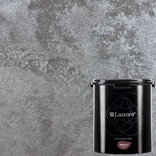 Краска декоративная Lanors Monro Silver цвет MS_096 3 кг