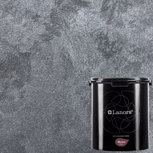 Краска декоративная Lanors Monro Silver цвет MS_099 3 кг