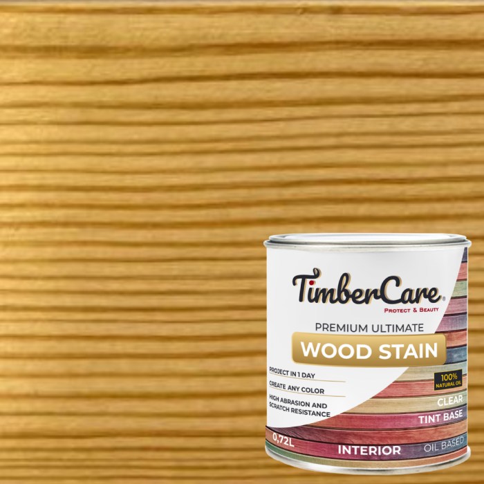 Масло для дерева TimberCare Wood Stain Бесцветное 350037 Clear Tint Base 0,72 л