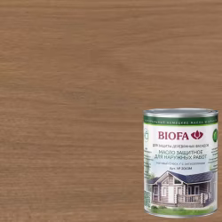 Масло для фасадов Biofa 2043М цвет 4338 Кимберли 0,125 л