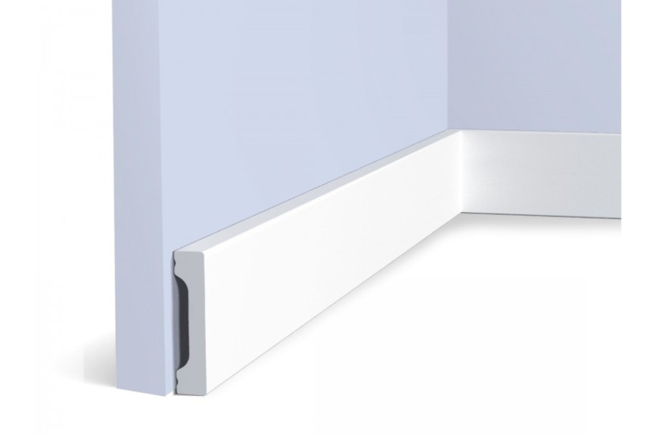 Плинтус под покраску Hiwood B55V1 2000×55×12