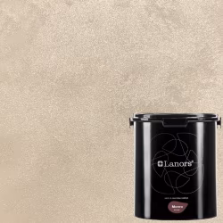 Краска декоративная Lanors Monro Silver цвет MS_000 цвет базы 3 кг