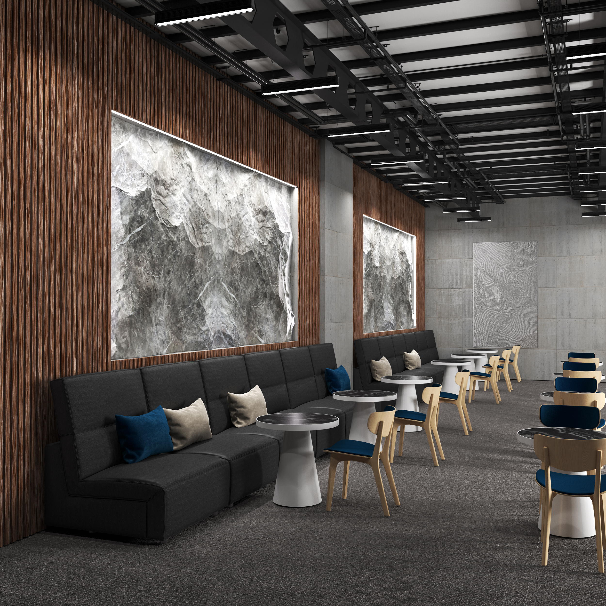 Рейка декоративная Decor-Dizayn 618-83SH 3000×40×15 фото в интерьере