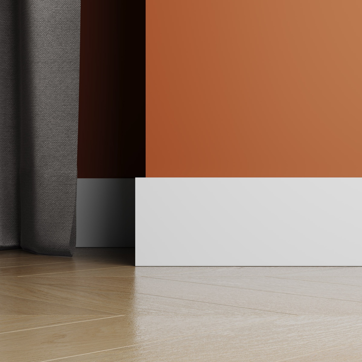 Молдинг Ultrawood White BO 8012 p 2000×80×12 фото в интерьере