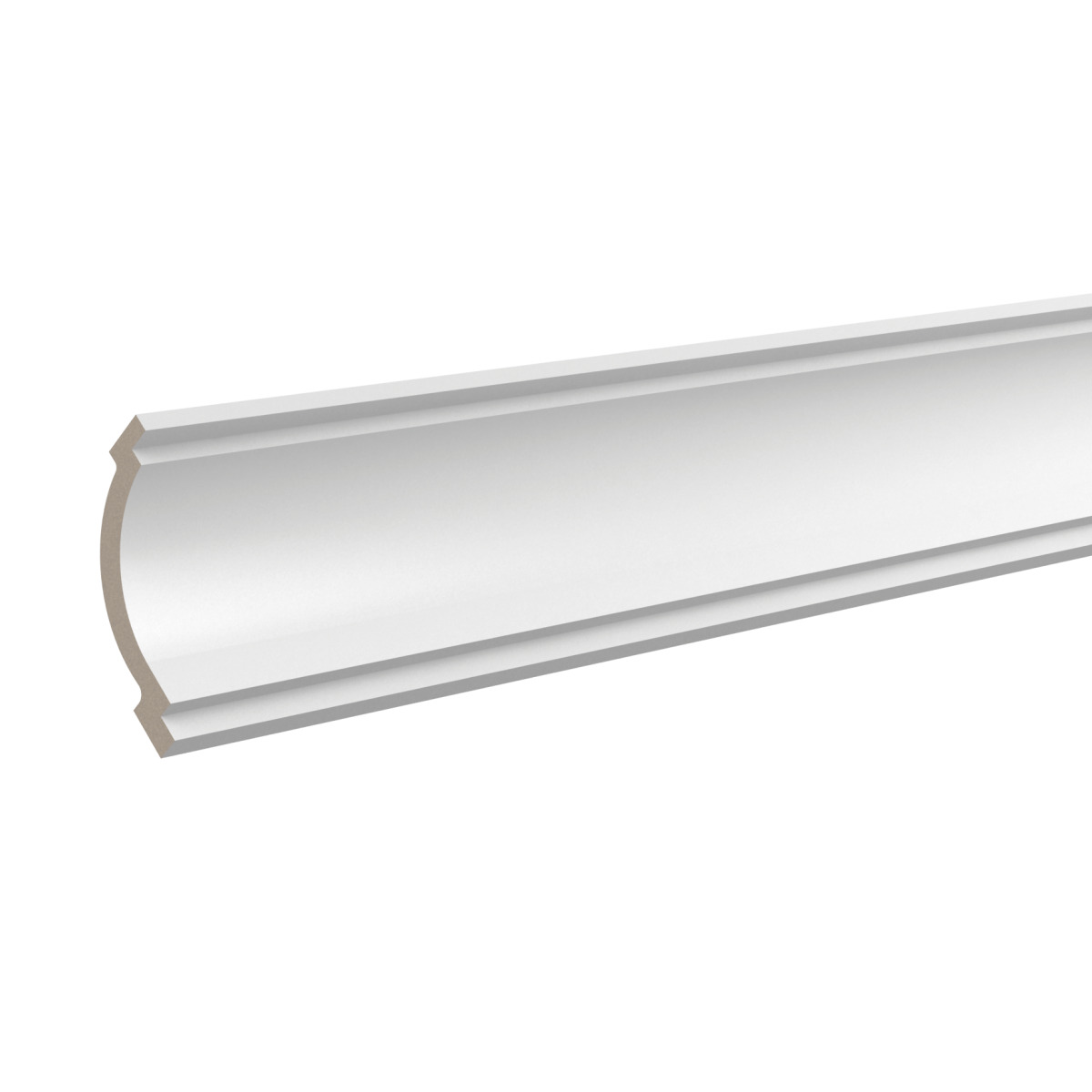 Потолочный плинтус ЛДФ под покраску Ultrawood CR 2340 i 2000×72×90