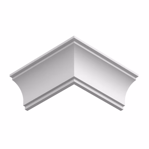 Потолочный плинтус ЛДФ под покраску Ultrawood CR 2340 2000×85×65