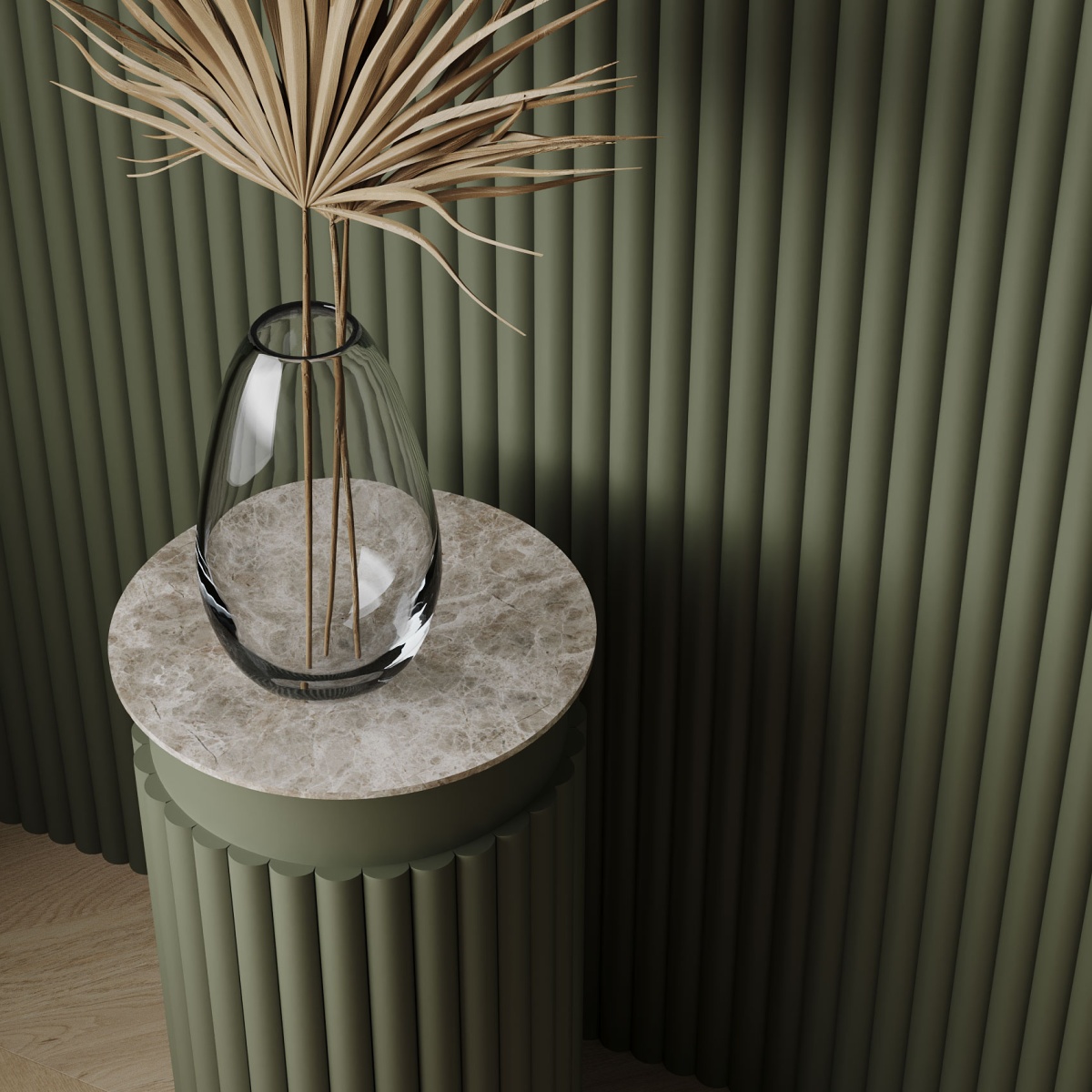 Молдинг ЛДФ под покраску Ultrawood U 022 i 2000×30×14 фото в интерьере