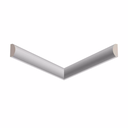 Молдинг ЛДФ под покраску Ultrawood U 022 i 2000×30×14