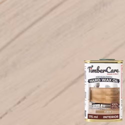 Масло с твердым воском TimberCare Hard Wax Oil цвет Белый мел 350106 0,175 л