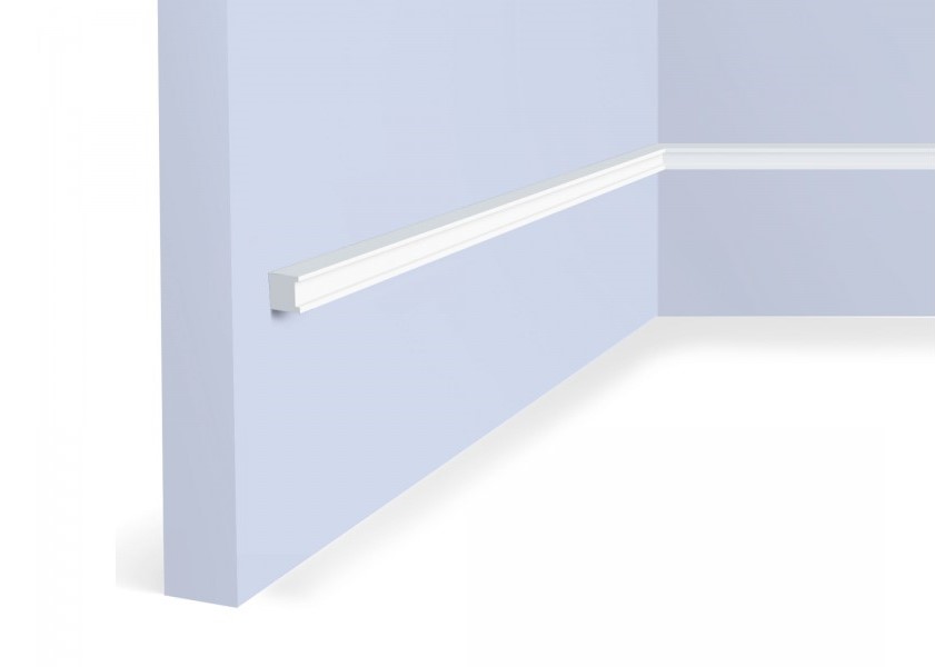 Молдинг из полистирола под покраску Hiwood MD12V1 2700×12×12