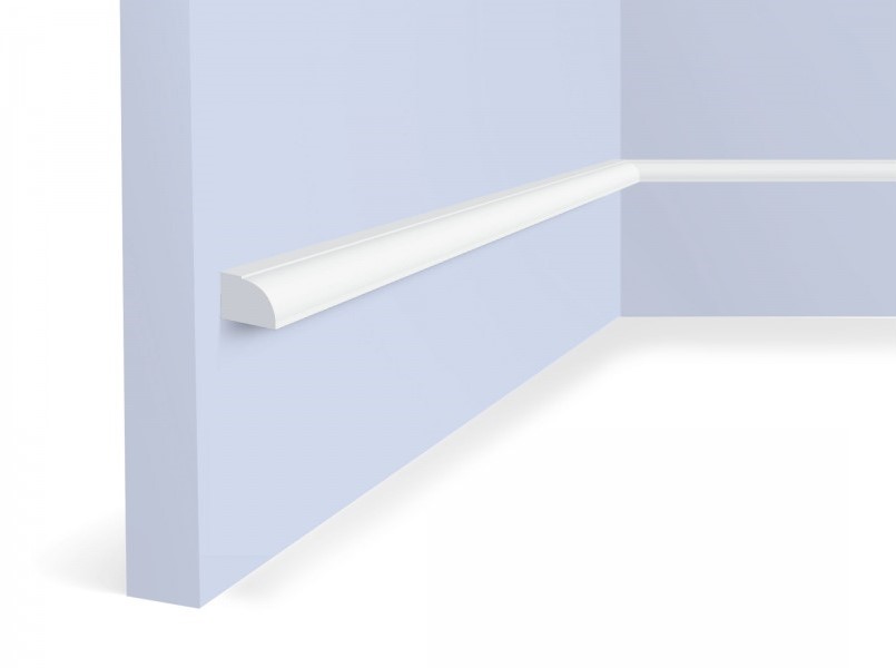 Молдинг из полистирола под покраску Hiwood D16V1 2700×12×16