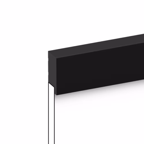 Финишный молдинг Hiwood LF1 BK 2700×50×17