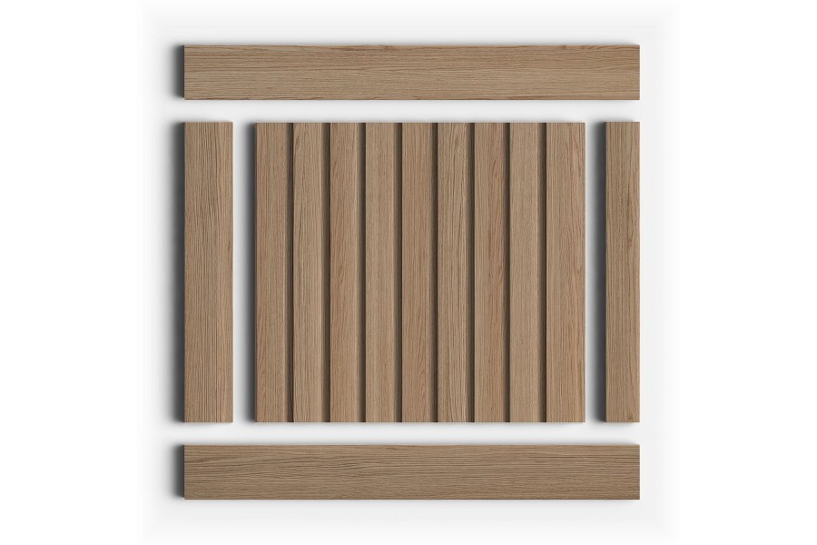 Финишный молдинг Hiwood LF1 BR417 2700×50×17