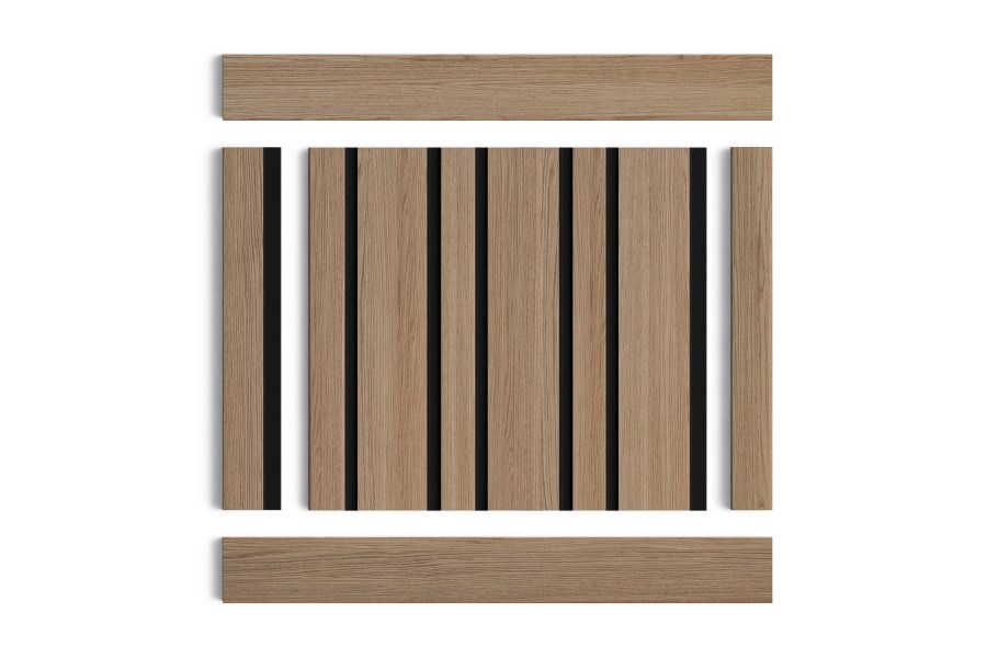 Финишный молдинг Hiwood LF124A BR417K 2700×42×12